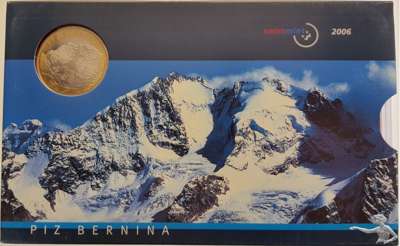 Münzsatz 2006 Piz Bernina unzirkuliert
